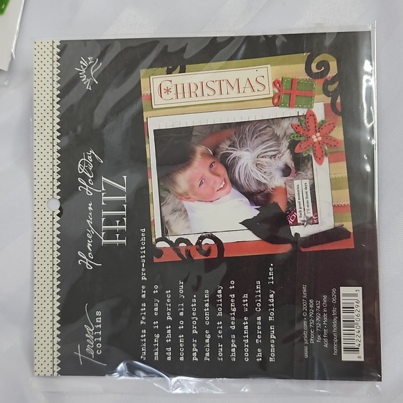 JUNKITZ HOLIDAY FELTZ BY TERESA COLLINS 4 PIECE SET -SET OF 11 - Picture 3 of 4